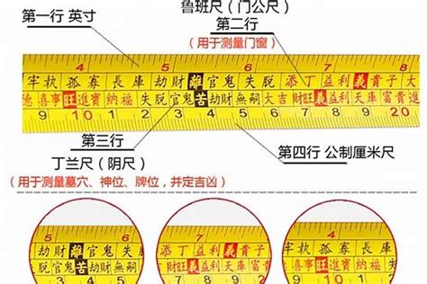 风水尺42寸|鲁班尺